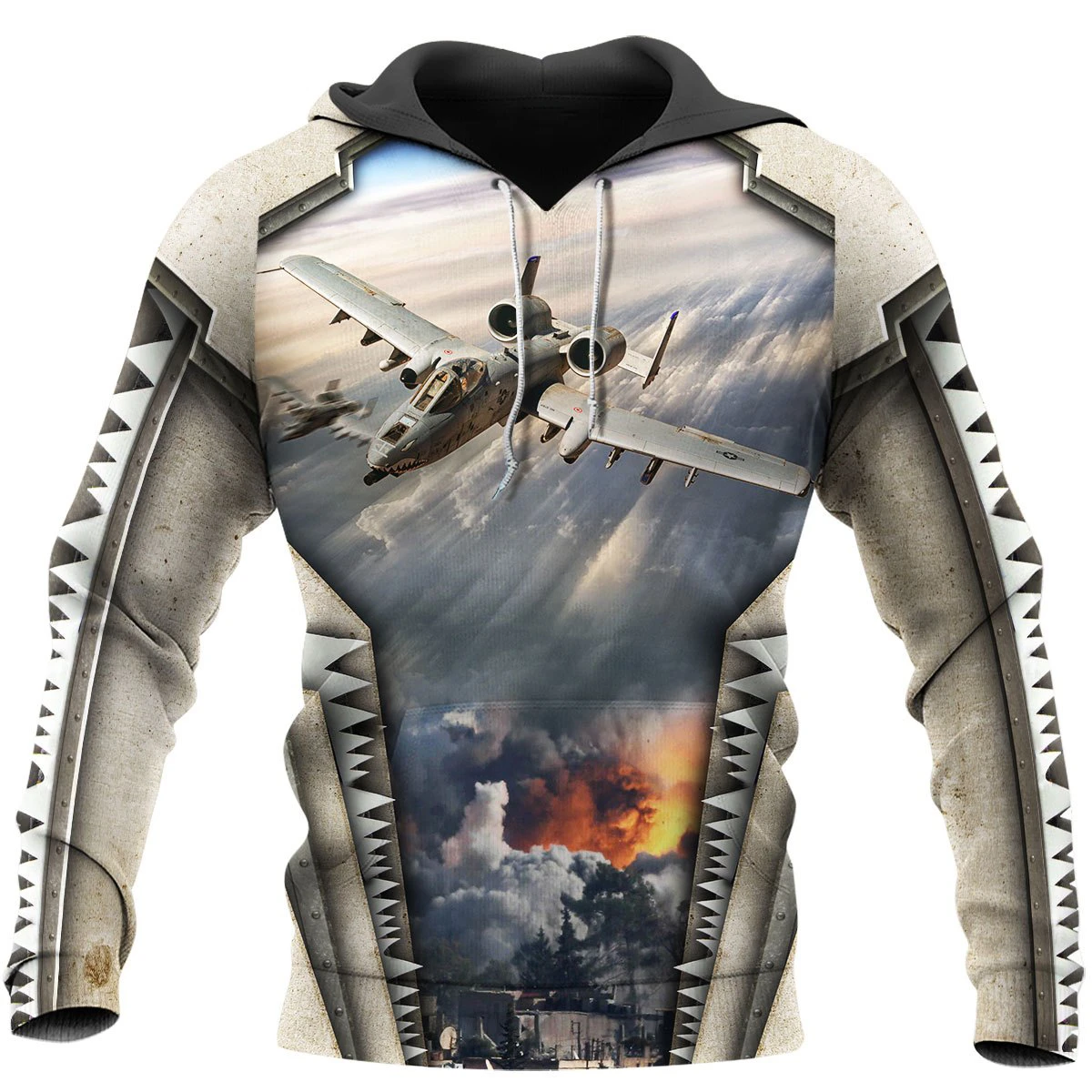 Awesome Hoodie 3D All Over Print Air Force Aircraft Supermarine Spitfire - Hoodie, T-Shirt, Zip Hoodies, Sweatshirt ND628