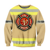 Awesome Hoodie 3D All Over Print Firefighter - Hoodie, T-Shirt, Zip Hoodies, Sweatshirt ND630