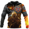 Awesome Hoodie 3D All Over Print Firefighter - Hoodie, T-Shirt, Zip Hoodies, Sweatshirt ND634