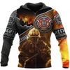 Awesome Hoodie 3D All Over Print Firefighter - Hoodie, T-Shirt, Zip Hoodies, Sweatshirt ND634