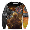 Awesome Hoodie 3D All Over Print Firefighter - Hoodie, T-Shirt, Zip Hoodies, Sweatshirt ND634