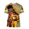 Awesome Hoodie 3D All Over Print Firefighter - Hoodie, T-Shirt, Zip Hoodies, Sweatshirt ND637