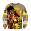 Awesome Hoodie 3D All Over Print Firefighter - Hoodie, T-Shirt, Zip Hoodies, Sweatshirt ND637