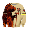 Awesome Hoodie 3D All Over Print Firefighter - Hoodie, T-Shirt, Zip Hoodies, Sweatshirt ND638