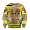 Awesome Hoodie 3D All Over Print Firefighter - Hoodie, T-Shirt, Zip Hoodies, Sweatshirt ND639