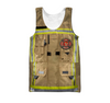 Awesome Hoodie 3D All Over Print Firefighter - Hoodie, T-Shirt, Zip Hoodies, Sweatshirt ND639