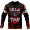 Awesome Hoodie 3D All Over Print Firefighter - Hoodie, T-Shirt, Zip Hoodies, Sweatshirt ND642