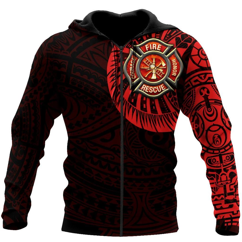 Awesome Hoodie 3D All Over Print Firefighter - Hoodie, T-Shirt, Zip Hoodies, Sweatshirt ND643