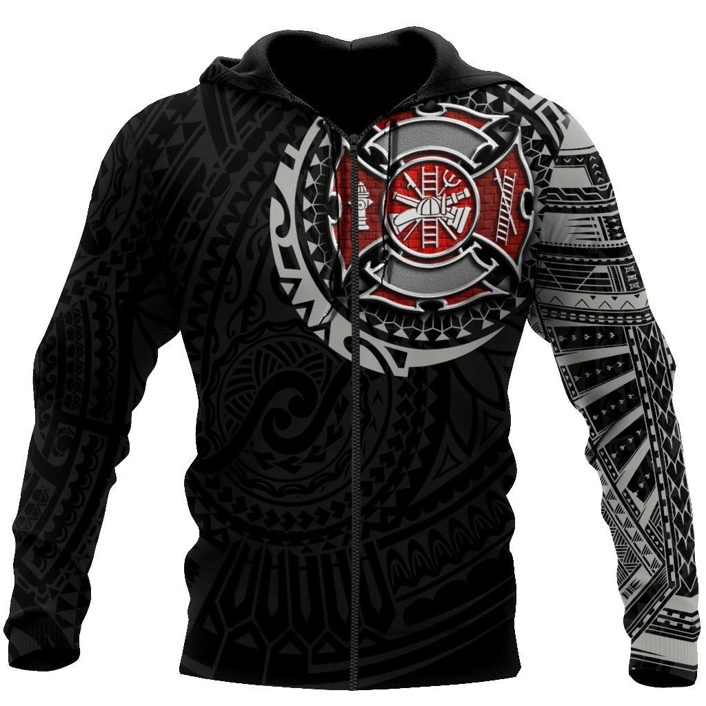 Awesome Hoodie 3D All Over Print Firefighter - Hoodie, T-Shirt, Zip Hoodies, Sweatshirt ND644