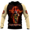 Awesome Hoodie 3D All Over Print Firefighter - Hoodie, T-Shirt, Zip Hoodies, Sweatshirt ND645