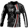 Awesome Hoodie 3D All Over Print Firefighter &amp; Jesus - Hoodie, T-Shirt, Zip Hoodies, Sweatshirt ND646