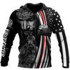 Awesome Hoodie 3D All Over Print Firefighter &amp; Jesus - Hoodie, T-Shirt, Zip Hoodies, Sweatshirt ND646