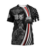 Awesome Hoodie 3D All Over Print Firefighter &amp; Jesus - Hoodie, T-Shirt, Zip Hoodies, Sweatshirt ND646