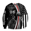 Awesome Hoodie 3D All Over Print Firefighter &amp; Jesus - Hoodie, T-Shirt, Zip Hoodies, Sweatshirt ND646