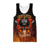 Awesome Hoodie 3D All Over Print Skull Firefighter - Hoodie, T-Shirt, Zip Hoodies, Sweatshirt ND649