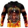 Awesome Hoodie 3D All Over Print Firefighter - Hoodie, T-Shirt, Zip Hoodies, Sweatshirt ND651