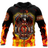 Awesome Hoodie 3D All Over Print Firefighter - Hoodie, T-Shirt, Zip Hoodies, Sweatshirt ND651