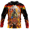 Awesome Hoodie 3D All Over Print Firefighter - Hoodie, T-Shirt, Zip Hoodies, Sweatshirt ND655