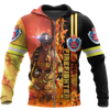 Awesome Hoodie 3D All Over Print Firefighter - Hoodie, T-Shirt, Zip Hoodies, Sweatshirt ND658