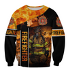 Awesome Hoodie 3D All Over Print Firefighter - Hoodie, T-Shirt, Zip Hoodies, Sweatshirt ND660