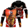Awesome Hoodie 3D All Over Print Firefighter - Hoodie, T-Shirt, Zip Hoodies, Sweatshirt ND661