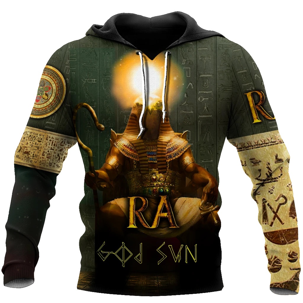 Awesome Hoodie 3D All Over Print RA God Sun of Egypt - Hoodie, T-Shirt, Zip Hoodies, Sweatshirt ND666