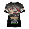 Awesome Hoodie 3D All Over Print Farmer Tractor - Hoodie, T-Shirt, Zip Hoodies, Sweatshirt ND668