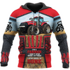 Awesome Hoodie 3D All Over Print Farmer Tractor - Hoodie, T-Shirt, Zip Hoodies, Sweatshirt ND675