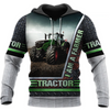 Awesome Hoodie 3D All Over Print Farmer Tractor - Hoodie, T-Shirt, Zip Hoodies, Sweatshirt ND678