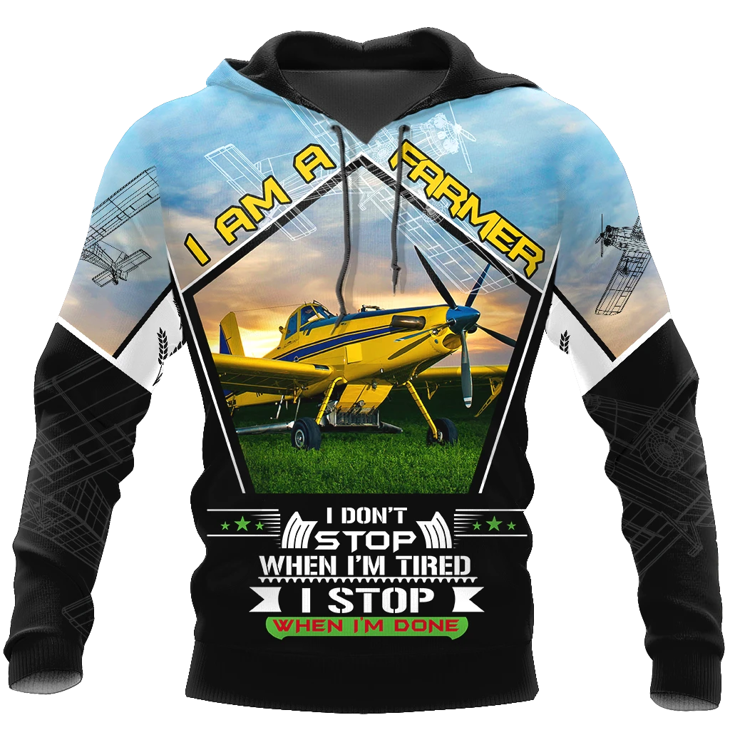 Awesome Hoodie 3D All Over Print Farmer - Hoodie, T-Shirt, Zip Hoodies, Sweatshirt ND682