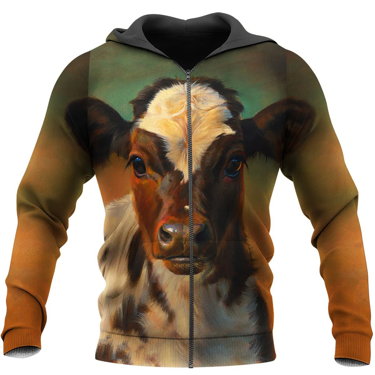 Awesome Hoodie 3D All Over Print Love Cows - Hoodie, T-Shirt, Zip Hoodies, Sweatshirt ND686