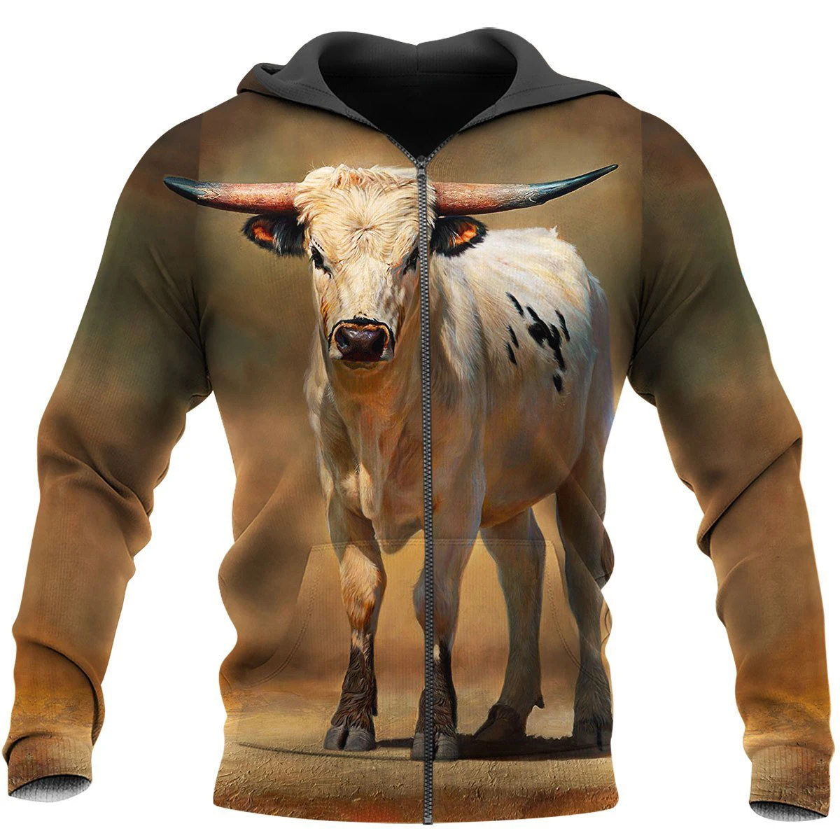 Awesome Hoodie 3D All Over Print Love Cows - Hoodie, T-Shirt, Zip Hoodies, Sweatshirt ND687
