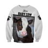 Awesome Hoodie 3D All Over Print Love Baby Cows - Hoodie, T-Shirt, Zip Hoodies, Sweatshirt ND688