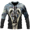 Awesome Hoodie 3D All Over Print Knight Templar - Hoodie, T-Shirt, Zip Hoodies, Sweatshirt ND691