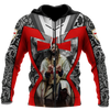 Awesome Hoodie 3D All Over Print Knight Templar - Hoodie, T-Shirt, Zip Hoodies, Sweatshirt ND693