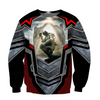 Awesome Hoodie 3D All Over Print Knight Templar - Hoodie, T-Shirt, Zip Hoodies, Sweatshirt ND694