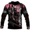 Awesome Hoodie 3D All Over Print Blood Knight - Hoodie, T-Shirt, Zip Hoodies, Sweatshirt ND696