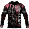 Awesome Hoodie 3D All Over Print Blood Knight - Hoodie, T-Shirt, Zip Hoodies, Sweatshirt ND696
