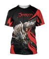 Awesome Hoodie 3D All Over Print Dragon Knight - Hoodie, T-Shirt, Zip Hoodies, Sweatshirt ND698