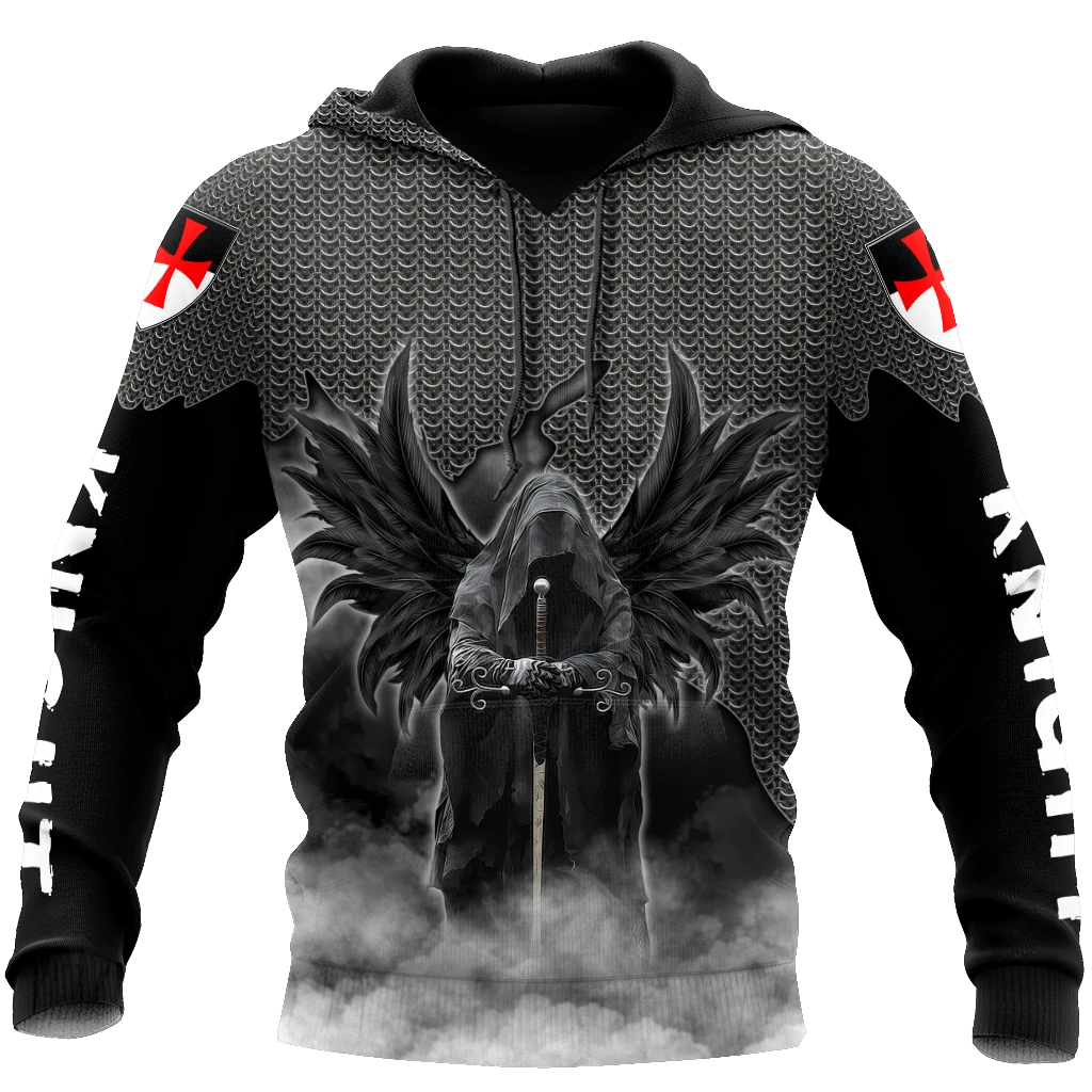 Awesome Hoodie 3D All Over Print Knight - Hoodie, T-Shirt, Zip Hoodies, Sweatshirt ND701