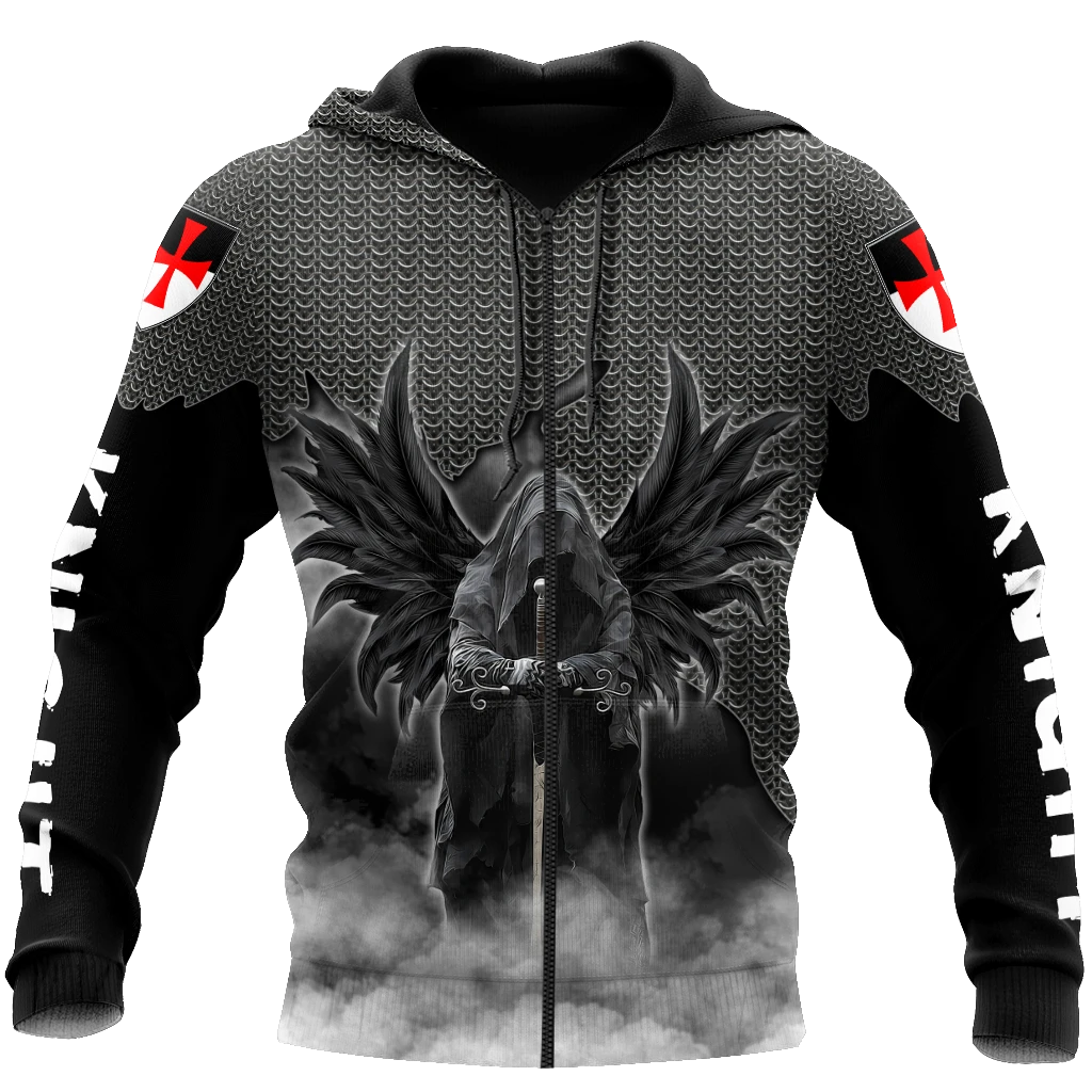 Awesome Hoodie 3D All Over Print Knight - Hoodie, T-Shirt, Zip Hoodies, Sweatshirt ND701