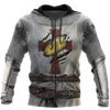 Awesome Hoodie 3D All Over Print Knight Templar- Hoodie, T-Shirt, Zip Hoodies, Sweatshirt ND702