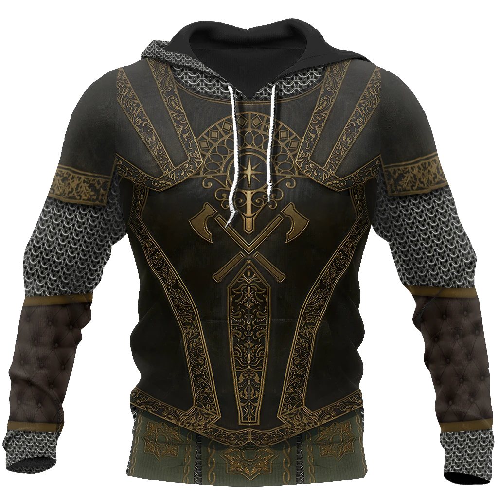 Awesome Hoodie 3D All Over Print Knight Amor - Hoodie, T-Shirt, Zip Hoodies, Sweatshirt ND703
