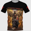 Awesome Hoodie 3D All Over Print Knight Templar - Hoodie, T-Shirt, Zip Hoodies, Sweatshirt ND704