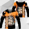 Awesome Hoodie 3D All Over Print Paws For The Cure - Hoodie, T-Shirt, Zip Hoodies, Sweatshirt ND708