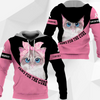 Awesome Hoodie 3D All Over Print Cat Cancer Warrior Paws For The Cure - Hoodie, T-Shirt, Zip Hoodies, Sweatshirt ND709