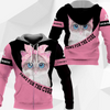 Awesome Hoodie 3D All Over Print Cat Cancer Warrior Paws For The Cure - Hoodie, T-Shirt, Zip Hoodies, Sweatshirt ND709
