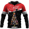 Awesome Hoodie 3D All Over Print Cat Christmas Tree - Hoodie, T-Shirt, Zip Hoodies, Sweatshirt ND711