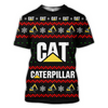 Awesome Hoodie 3D All Over Print Caterpillar Chrismas - Hoodie, T-Shirt, Zip Hoodies, Sweatshirt ND770