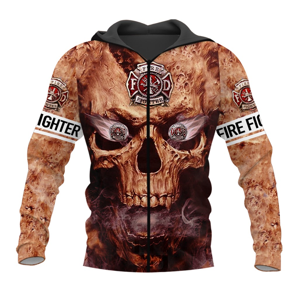 Awesome Hoodie 3D All Over Print Firefighter - Hoodie, T-Shirt, Zip Hoodies, Sweatshirt ND776